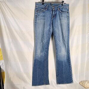 Citizens Of Humanity Blue Boot Cut Jeans